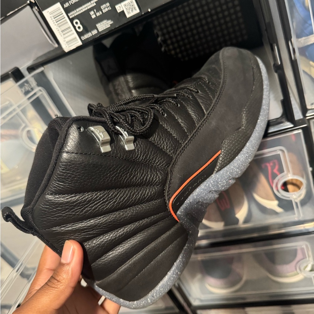 Utility Black and Gray 12s !